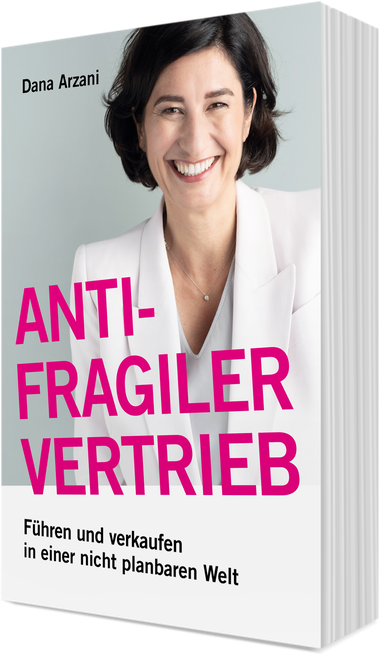 Das Buch Antifragiler Vertrieb von Dana Arzani